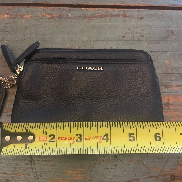 Coach double zip wristlet! - Picture 5 of 6